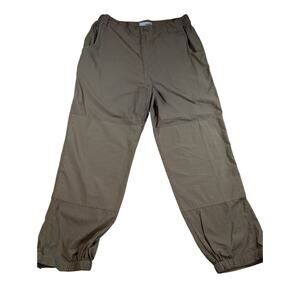RAIL RIDERS Pants Mens XL 34x30 Straight Brown Weather Insect Shield Hike NEW